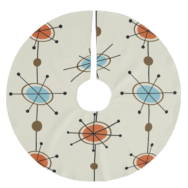 Jupon De Sapin En Polyester Brossé Atomic era (Devant)