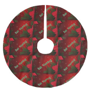 Jupon De Sapin En Polyester Brossé Bah Humbug