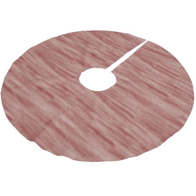 Jupon De Sapin En Polyester Brossé Baie Rouge (Angle)