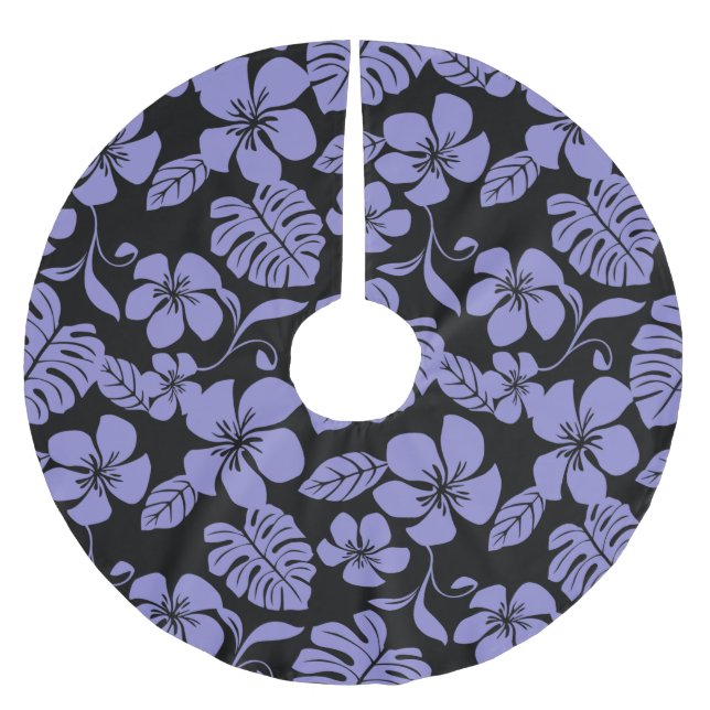 JUPON DE SAPIN EN POLYESTER BROSSÉ BIKINI ROSE (NOIR//LAVENDER) (Devant)