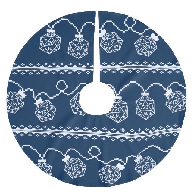 Jupon De Sapin En Polyester Brossé Bleu RPG | Imaginaire Tabletop Jeu (Devant)