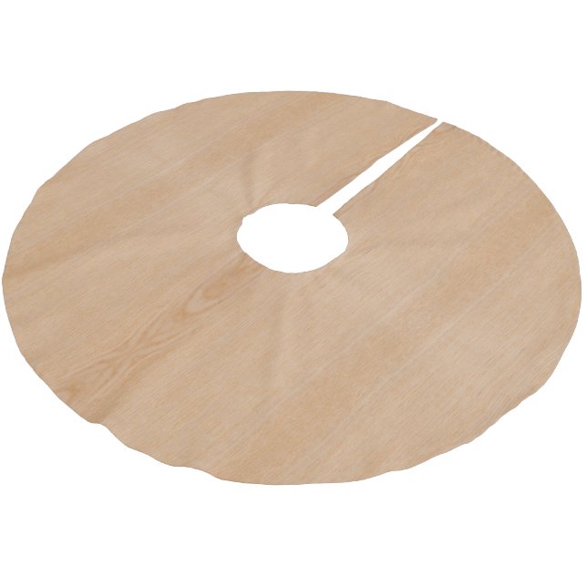 Jupon De Sapin En Polyester Brossé Bois grain brun clair (Angle)
