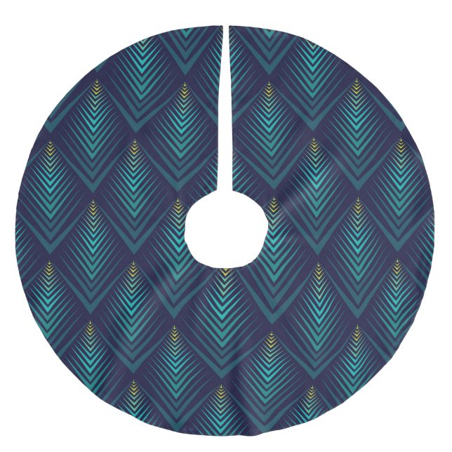 Jupon De Sapin En Polyester Brossé Bord marqué : lecture Motif dynamique (Devant)