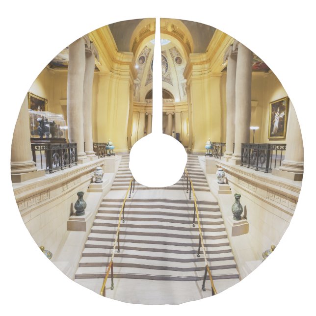 Jupon De Sapin En Polyester Brossé Boston MFA : American Art Landmark (Devant)