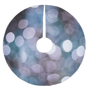 Jupon De Sapin En Polyester Brossé Boukeh gris bleu, arrière - plan abstrait.