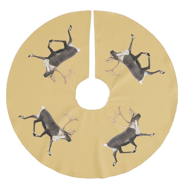 Jupon De Sapin En Polyester Brossé Bull Caribou (Devant)