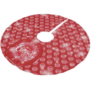 Jupon De Sapin En Polyester Brossé Cadeau élégant de Noël