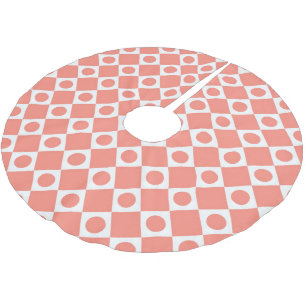 Jupon De Sapin En Polyester Brossé Cantaloupe des années 60