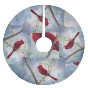 Jupon De Sapin En Polyester Brossé Cardinal