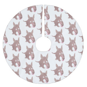 Jupon De Sapin En Polyester Brossé Caricature amusante de Aardvark