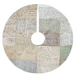 Jupon De Sapin En Polyester Brossé Cartes Postales Anciennes Fond Vintage Français