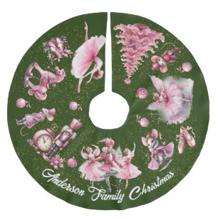 Jupon De Sapin En Polyester Brossé Casse-Noisette Ballet