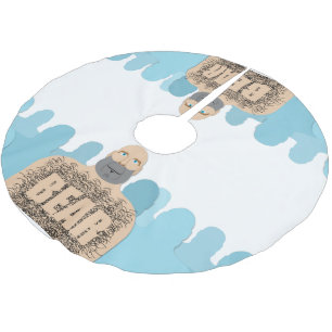 Jupon De Sapin En Polyester Brossé Chariot d'homme ours chauve musclé de SlipperyJoe 