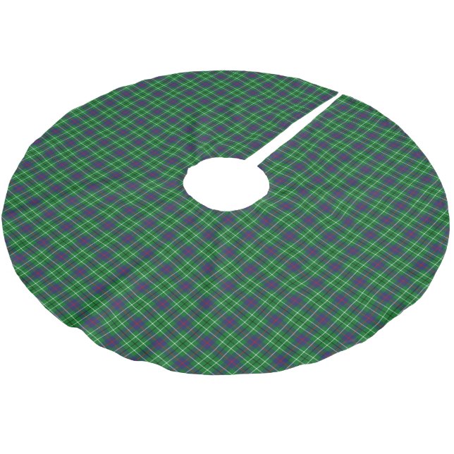 Jupon De Sapin En Polyester Brossé Clan Duncan Tartan (Angle)