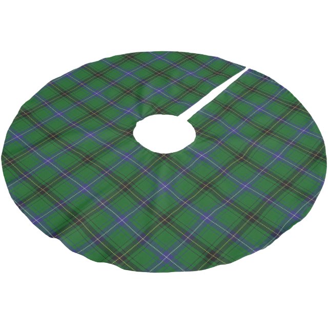 Jupon De Sapin En Polyester Brossé Clan écossais Henderson Tartan (Angle)