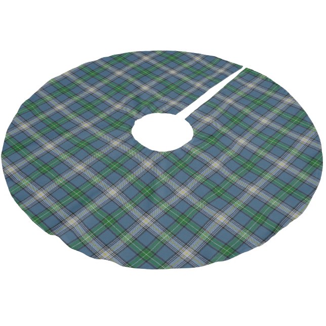 Jupon De Sapin En Polyester Brossé Clan écossais MacDowall Tartan (Angle)