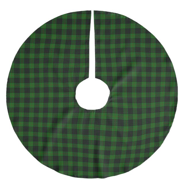 Jupon De Sapin En Polyester Brossé Clan Gunn Tartan (Devant)
