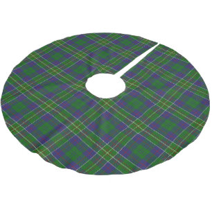 Jupon De Sapin En Polyester Brossé Clan Hunter Tartan