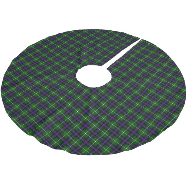 Jupon De Sapin En Polyester Brossé Clan MacDonald De Isles Tartan (Angle)
