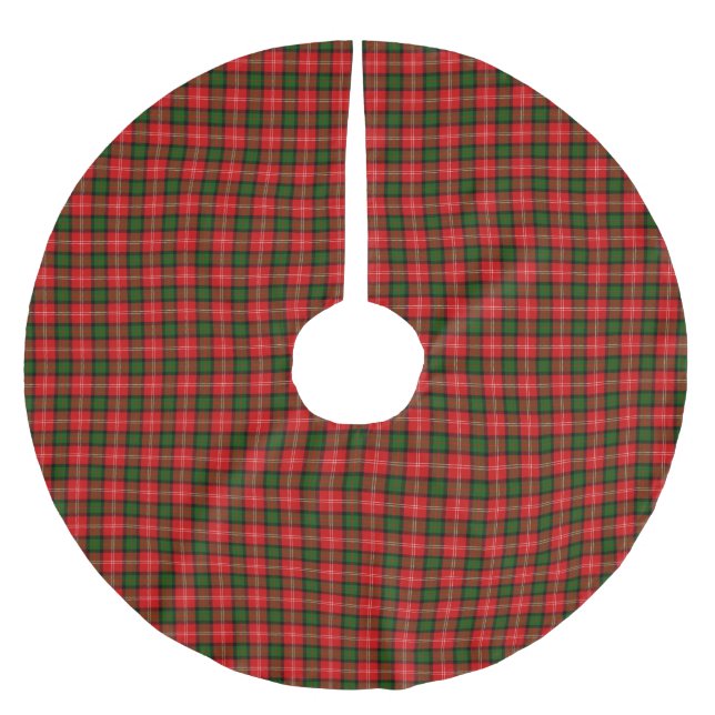 Jupon De Sapin En Polyester Brossé Clan Mackintosh Tartan (Devant)