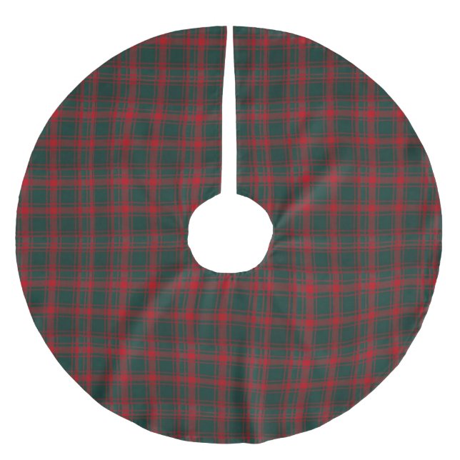 Jupon De Sapin En Polyester Brossé Clan Middleton Tartan Plaid (Devant)
