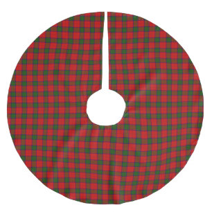 Jupon De Sapin En Polyester Brossé Clan Robertson Tartan