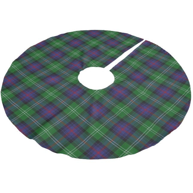 Jupon De Sapin En Polyester Brossé Clan Sutherland Tartan (Angle)