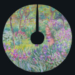 Jupon De Sapin En Polyester Brossé Claude Monet - Le jardin d'Iris à Giverny<br><div class="desc">Jardin d'Iris à Giverny / Jardin d'Artiste à Giverny - Claude Monet,  1899-1900</div>