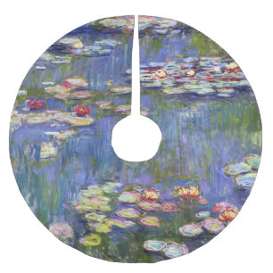 Jupon De Sapin En Polyester Brossé Claude Monet - Nymphéas