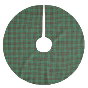 Jupon De Sapin En Polyester Brossé Comté d'Irlande Dublin Tartan