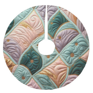 Jupon De Sapin En Polyester Brossé Conception abstraite composée