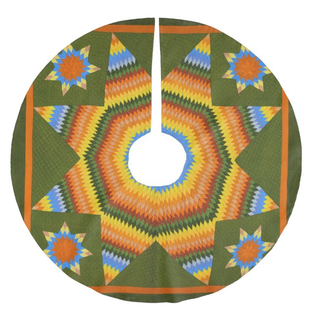 Jupon De Sapin En Polyester Brossé Couette Lone Star (Devant)