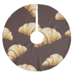 Jupon De Sapin En Polyester Brossé Croquis : desserts, pâtisseries en motif.