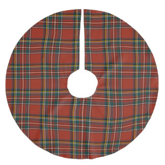 Jupon De Sapin En Polyester Brossé Custom Tree Skirt, Brushed Polyester