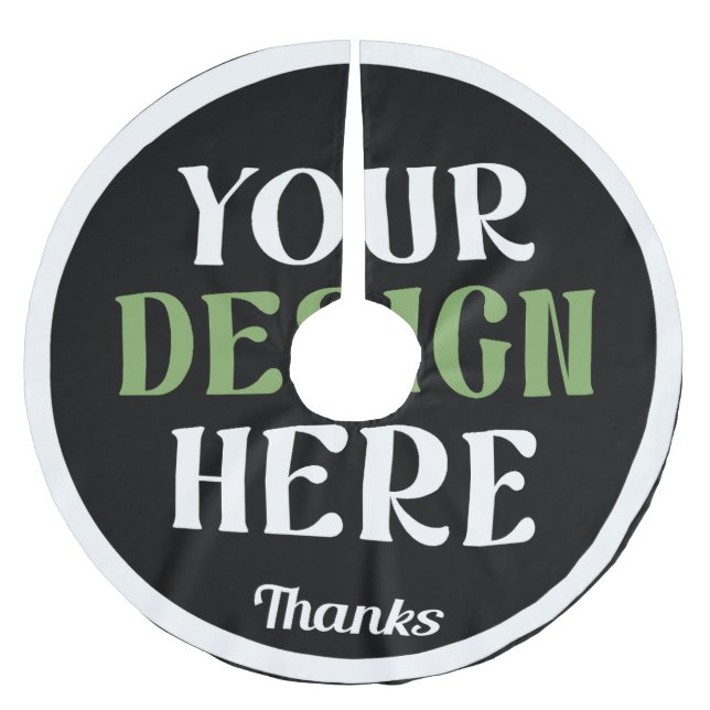 Jupon De Sapin En Polyester Brossé custom, unique, sleek & minimalist (Devant)