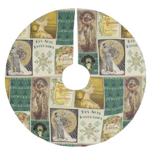 Jupon De Sapin En Polyester Brossé Dames Art Nouveau