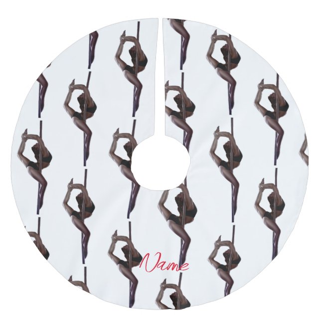 Jupon De Sapin En Polyester Brossé Danseuse Thunder_Cove (Devant)