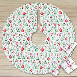 Jupon De Sapin En Polyester Brossé Décorations de Noël