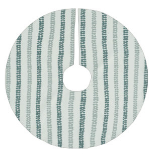 Jupon De Sapin En Polyester Brossé Design minimaliste moderne eucalyptus