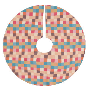 Jupon De Sapin En Polyester Brossé Design Motif Abstrait moderne