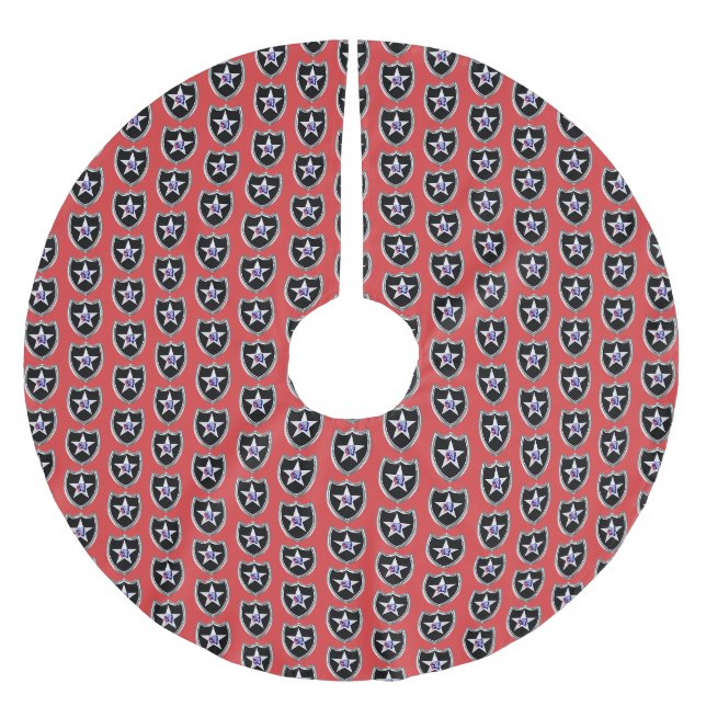 Jupon De Sapin En Polyester Brossé Deuxième division d'infanterie  (Devant)