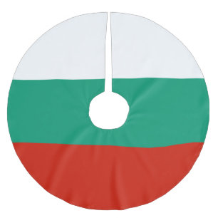 Jupon De Sapin En Polyester Brossé drapeau de la Bulgarie