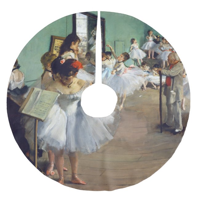 Jupon De Sapin En Polyester Brossé Edgar Degas - Classe Danse (Devant)