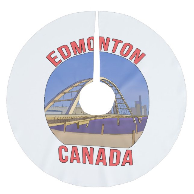 Jupon De Sapin En Polyester Brossé Edmonton Alberta Canada (Devant)