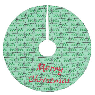 Jupon De Sapin En Polyester Brossé Elfe sur la planche de surf Thunder_Cove