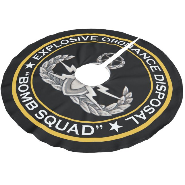 Jupon De Sapin En Polyester Brossé Escadron de la mort principal d'EOD (Angle)