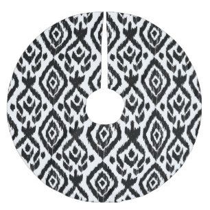Jupon De Sapin En Polyester Brossé Ethnique dessiné à la main, emballage motif d'impr