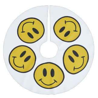 Jupon De Sapin En Polyester Brossé Face dorée