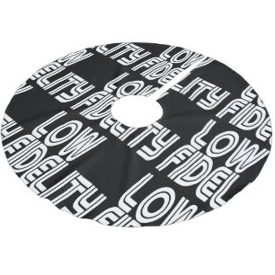 Jupon De Sapin En Polyester Brossé Faible fidélité