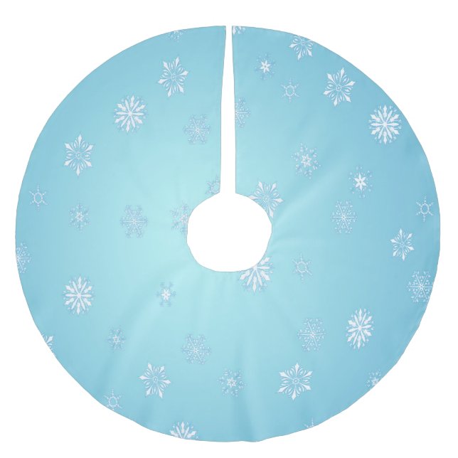 Jupon De Sapin En Polyester Brossé Flèche blanche (Devant)